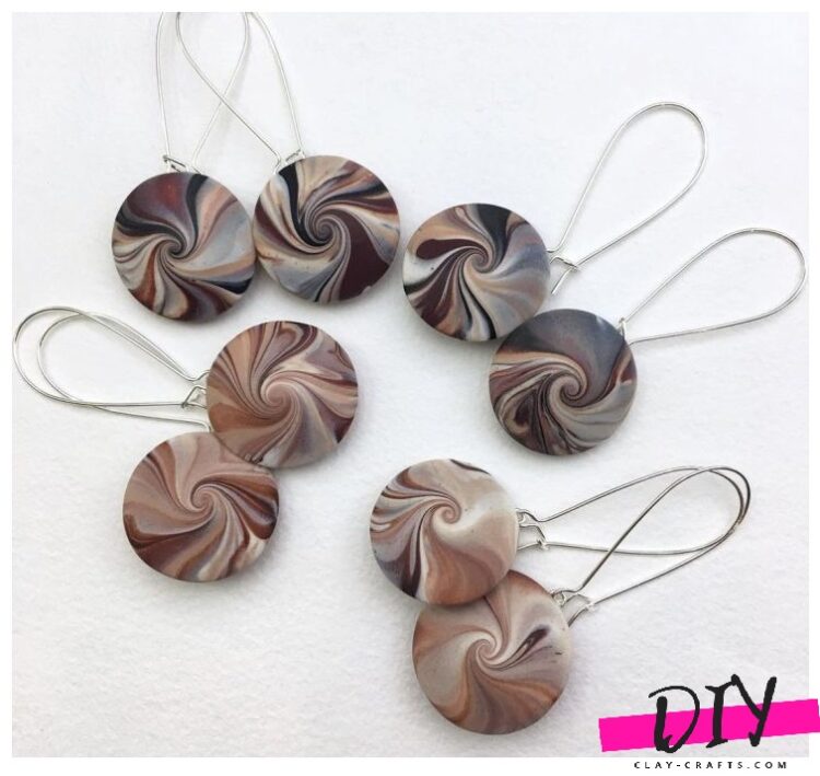 polymer clay earrings