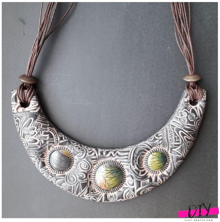 Polymer Clay Necklace Ideas - DIY ( 39 photo ideas )