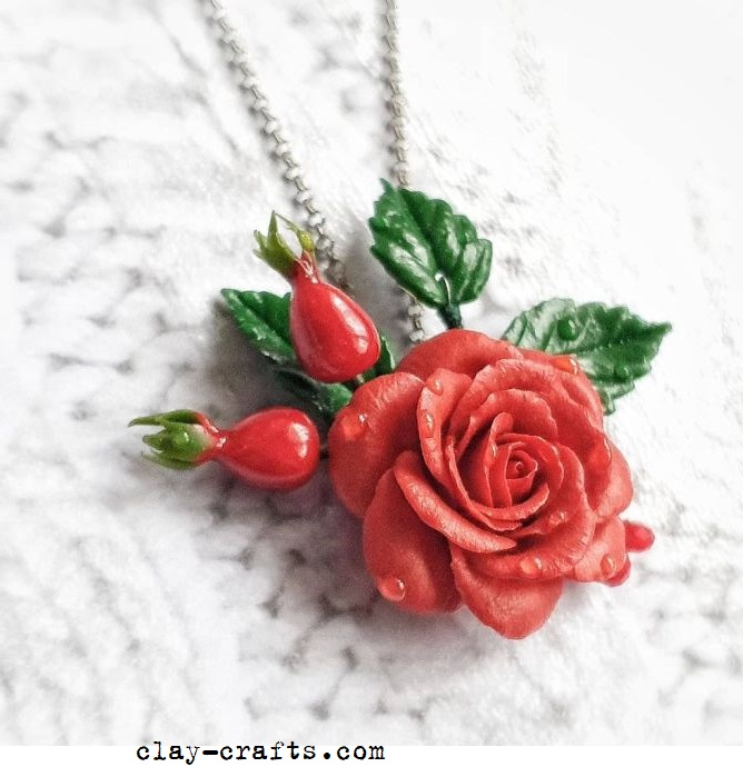 Polymer clay necklace ideas