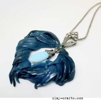 55 Polymer clay necklace ideas - Polymer clay crafts