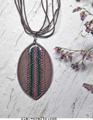 55 Polymer clay necklace ideas - Polymer clay crafts