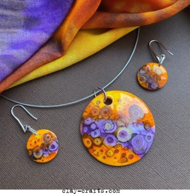 55 Polymer clay necklace ideas - Polymer clay crafts