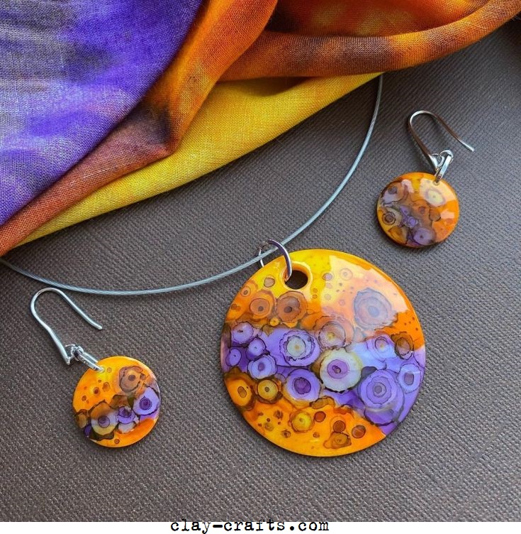 Polymer clay necklace ideas