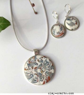 55 Polymer clay necklace ideas - Polymer clay crafts
