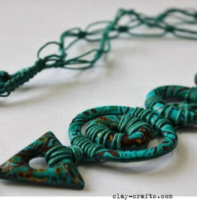55 Polymer clay necklace ideas - Polymer clay crafts