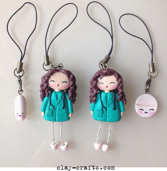 cute polymer clay charm ideas