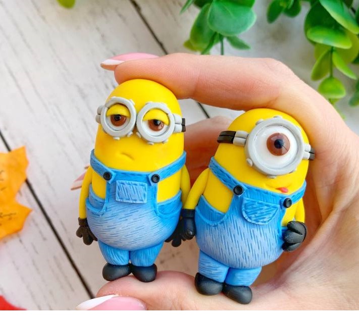 55+ best cute ideas of polymer clay minions